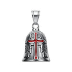 Campana del guardiano - Croce templare - Vignette | Boutique biker