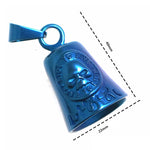 Campana custode teschio blu - Vignette | Boutique biker