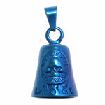 Campana custode teschio blu - Vignette | Boutique biker