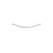 Guidon moto custom plat 22 mm largeur 900 mm hauteur 140 mm