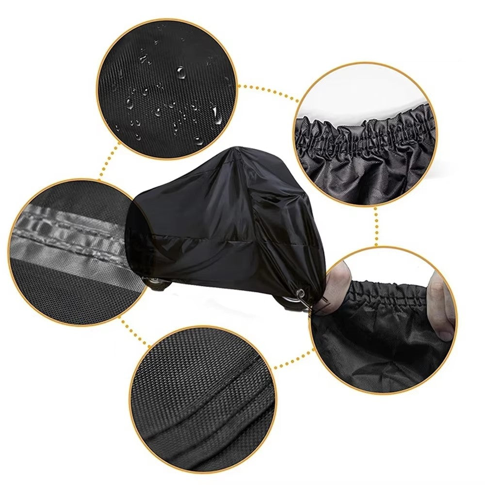 Housse Moto Imperméable Pour Piaggio Zip (2005-2024) – Protection Pluie, Poussière, UV – Taille 2XL Avec œillet De Sécurité