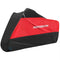 Housse rouge étanche pour moto et scooter avec protection UV, coupe-vent et œillet antivol