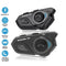 Intercom moto Wayxin-T2 pour 2 motards, Bluetooth 5.0, étanche, réduction de bruit, appels mains libres et GPS intégré