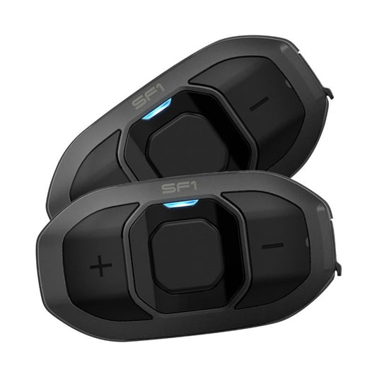 Intercom moto Sena SF1 duo Bluetooth 5.1, portée 100 mètres, son HD, idéal pour la communication pilote-passager