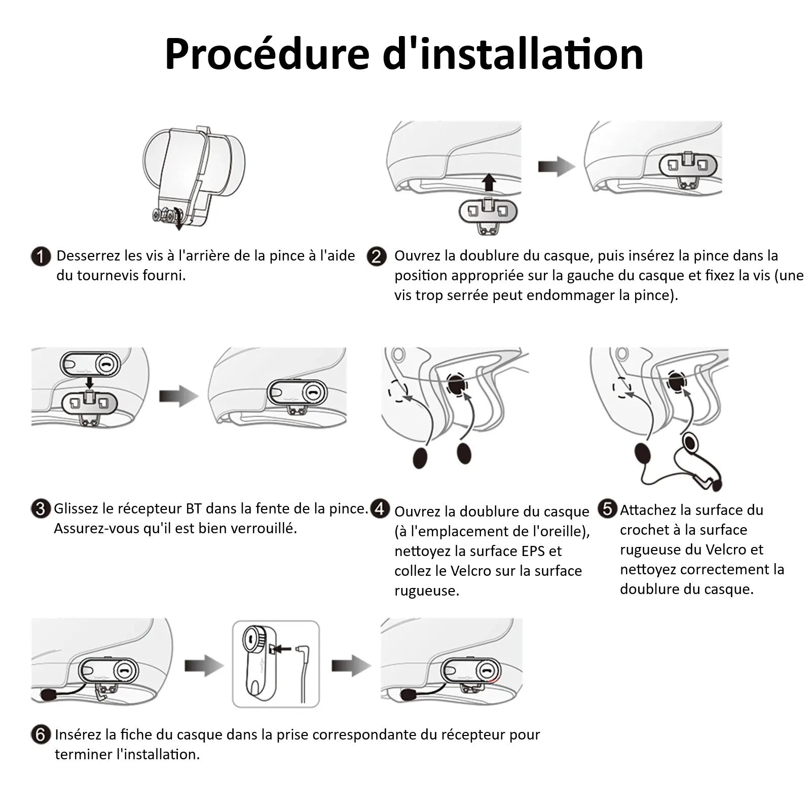 Intercom-moto-freedcom-installation