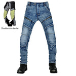Jean de moto Kevlar - Bleu - Vignette | Boutique biker