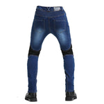 Jeans da moto rinforzati in Kevlar - Blu - Vignette | Boutique biker