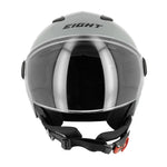 Casque jet moto - Leov LV Gris - Vignette | Boutique biker