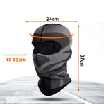 Passamontagna da motociclista grigio e verde - Set di 2 - Vignette | Boutique biker