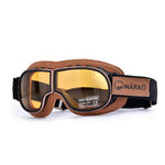 Lunette de moto - MARKO B3 Replica marron - Vignette | Boutique biker