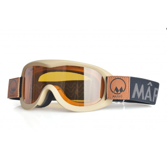 lunette moto marko sable style café racer avec écran teinté jaune uv400