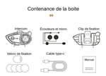 Intercom Moto Bluetooth V5.3 - Vignette | Boutique biker