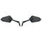 Paire rétroviseurs moto universels m10 style carbone homologues