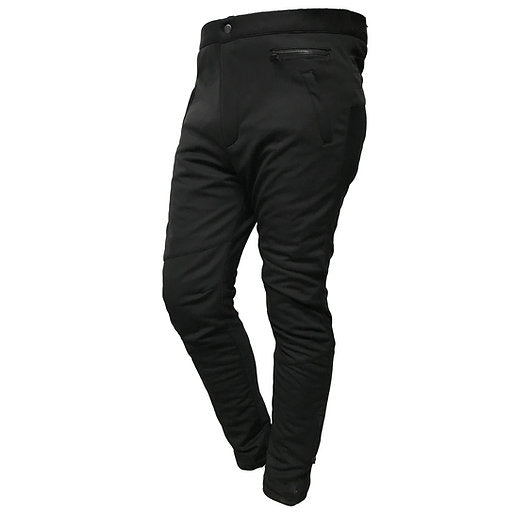 Pantalon chauffant moto Gerbing E-Liner noir pour homme et femme en softshell 12V