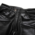 Pantaloni da motociclista in pelle - Bikerad - Vignette | Boutique biker