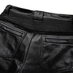Pantaloni da motociclista in pelle - Bikerad - Vignette | Boutique biker