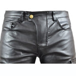 Pantaloni da motociclista in pelle da donna - Vignette | Boutique biker