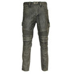 Pantaloni da motociclista in pelle da uomo - Vignette | Boutique biker