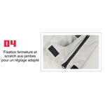 Pantaloni da moto neri per estate/inverno - Vignette | Boutique biker