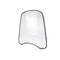 Pare-brise universel transparent pour scooter – protection optimale contre le vent