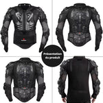 Gilet protettivo per il torace da motocross nero - Vignette | Boutique biker