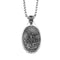 Pendentif Saint Michael pour motards en acier inoxydable argent