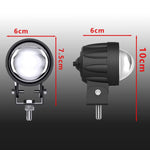 Phares additionnels LED - Black Owl - Vignette | Boutique biker