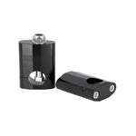 Riser per manubrio moto - Nero 28,6 mm - Vignette | Boutique biker