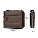 Portafoglio da motociclista da uomo Razor - Vignette | Boutique biker