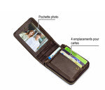 Portafoglio da motociclista da uomo Razor - Vignette | Boutique biker