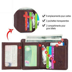 Portafoglio da motociclista da uomo - Spartan - Vignette | Boutique biker