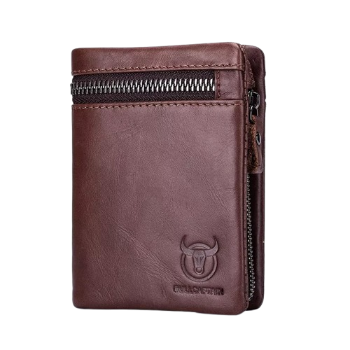 Portefeuille-homme-cuir-veritable-marron