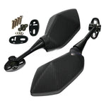 Specchietti retrovisori per moto in fibra di carbonio - Vignette | Boutique biker