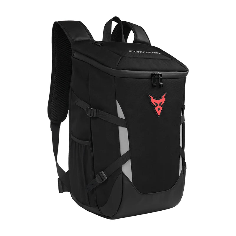 Sac De Moto Tourisme Biker Universe - 2 Pièces - Grand Sac Arrière Avec Poches Multiples - Noir