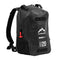 Sac à dos moto X-Plor Carbon Series 20L noir, imperméable IPX5, avec compartiment ordinateur et sangles ajustables