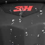 Zaino da moto rigido nero e rosso - Vignette | Boutique biker