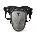Borsa da gamba per moto - Grigio - Vignette | Boutique biker