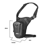 borsa da gamba per moto in tessuto e carbonio - Vignette | Boutique biker