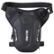 sacoche de jambe moto unisexe en tissu renforcé imperméable avec sangles ajustables et rangement sécurisé