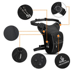 Borsa da gamba nera per uomo e donna - Vignette | Boutique biker