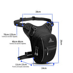 Borsa da gamba nera per uomo e donna - Vignette | Boutique biker