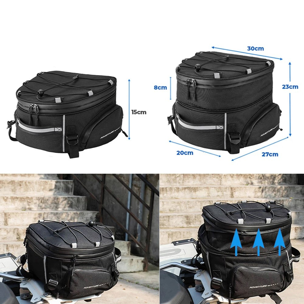 Sacoche-de-selle-arriere-pour-moto-18L-mesure