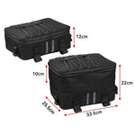 Sacoche de selle moto arriere pour top case - Vignette | Boutique biker