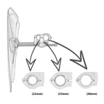 Saute-vent universel pour moto - Vignette | Boutique biker