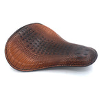 Selle de moto - vintage croco - Vignette | Boutique biker