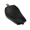 Selle moto solo noire pour Harley Davidson, design épuré avec fixation arrière intégrée