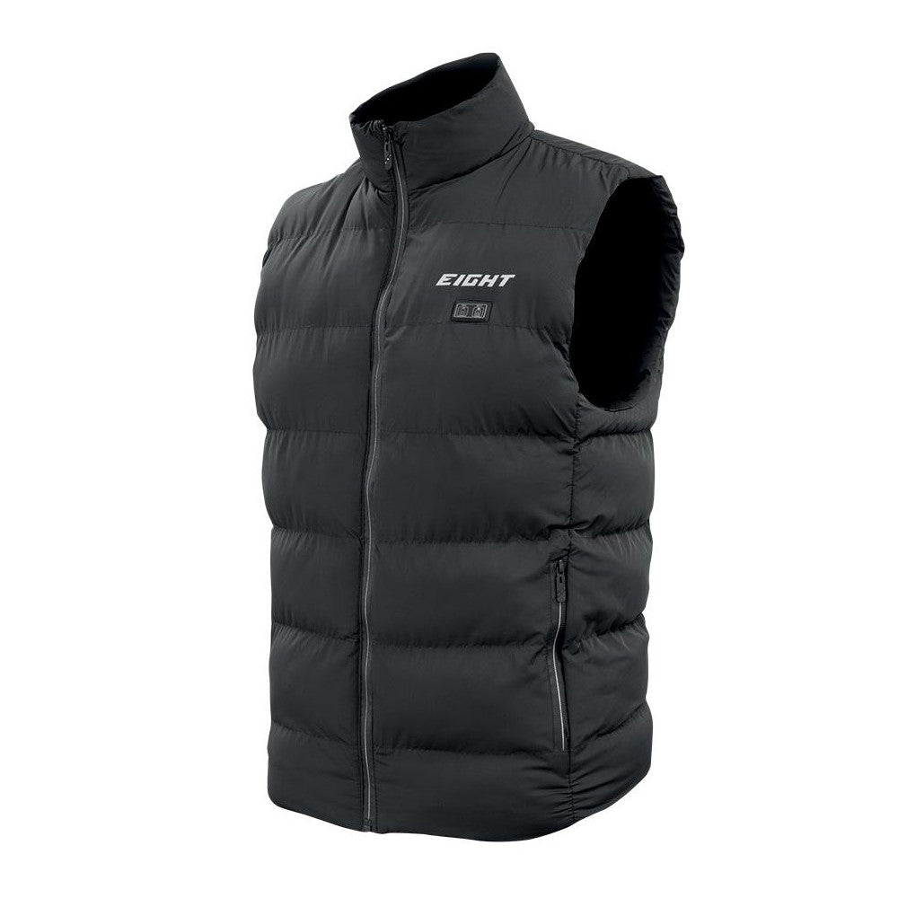 Sous-veste chauffante moto mixte avec 9 zones de chauffe, double commande et batterie 10.000mAh incluse, idéale jusqu’à -20°C