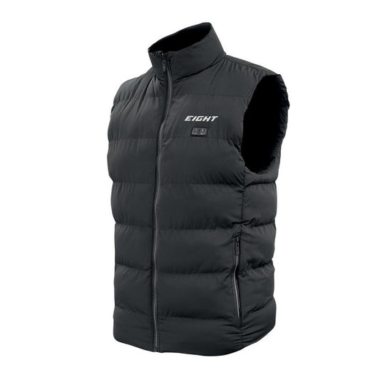 Sous-veste chauffante moto mixte avec 9 zones de chauffe, double commande et batterie 10.000mAh incluse, idéale jusqu’à -20°C