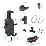 Supporto per telefono da moto - GripUp - Vignette | Boutique biker