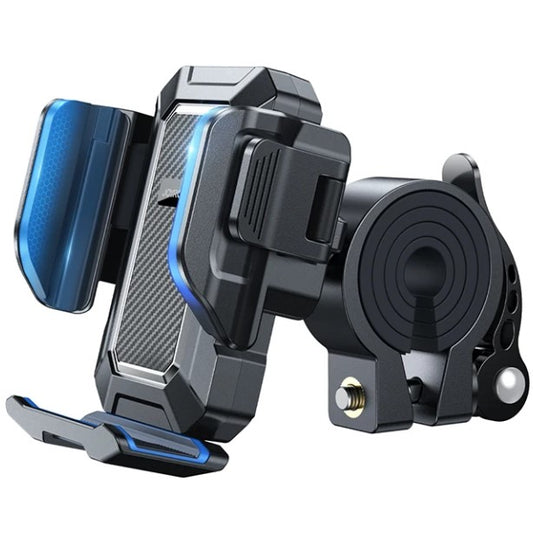 Support-telephone-moto-fixation-guidon-anti-vibration-noir